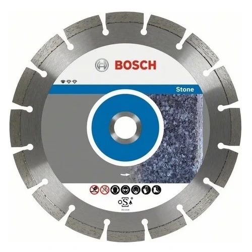 Алмазный диск 150×22,23×2,0×8 мм, Bosch (12Z, ECO Universal, бетон, камень, сухой рез)
