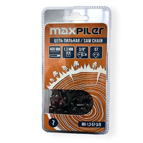 Цепь пильная PIT MAXPILER MXS-1,3-57-3/8 в блистере